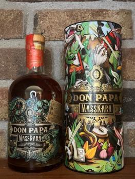 Rum Philippinen Don Papa Masskara 0,7 l Flasche in der Geschenkbox limited Edition